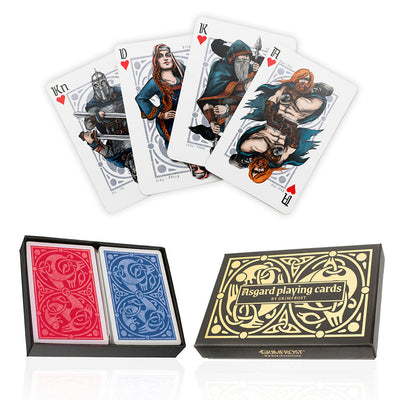 Asgard Poker Cards, Double Deck Box