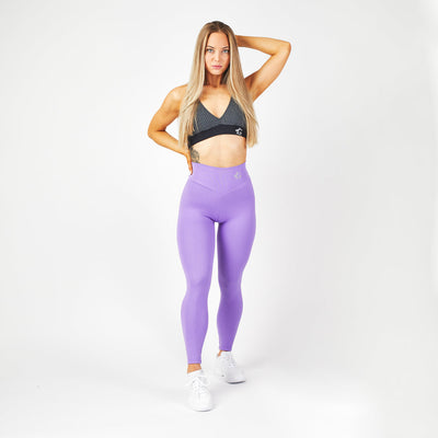 Honeycomb Leggings, Purple