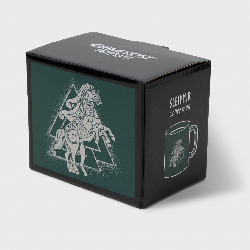 Coffee Mug, Sleipnir, Green