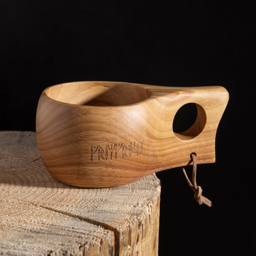 Wooden Kasa, Closed Handle