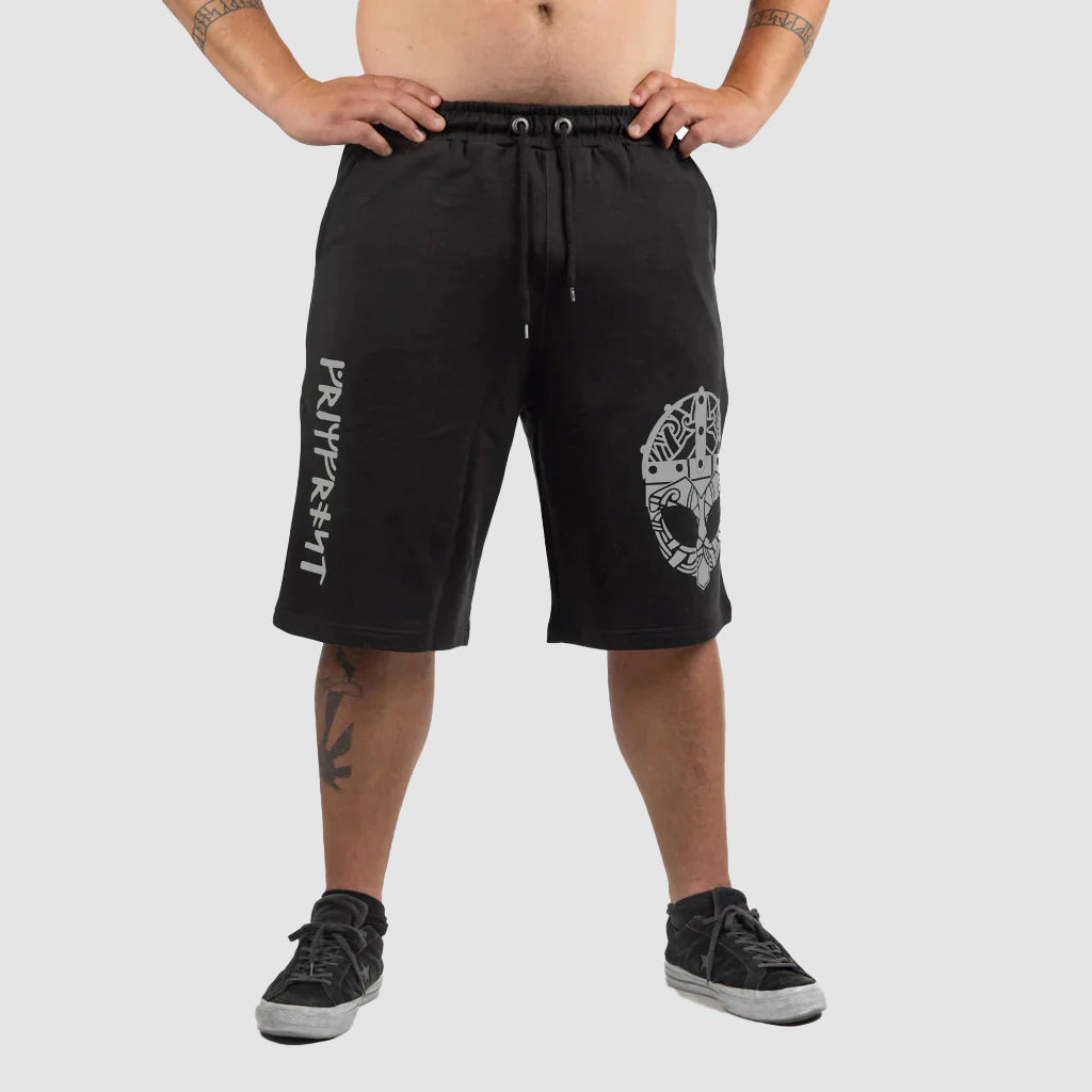 Premium Sweatshorts, Clan, Black