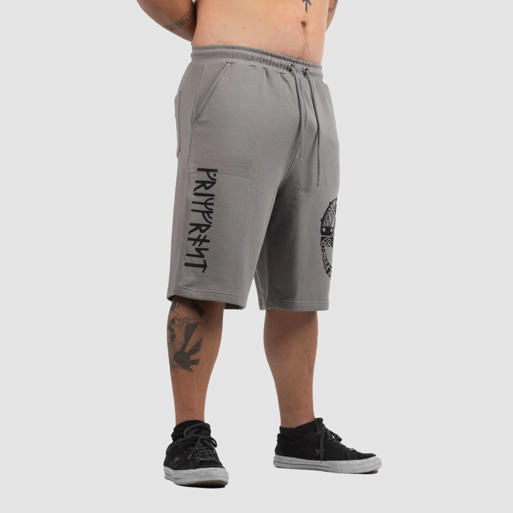 Premium Sweatshorts, Clan, Grey