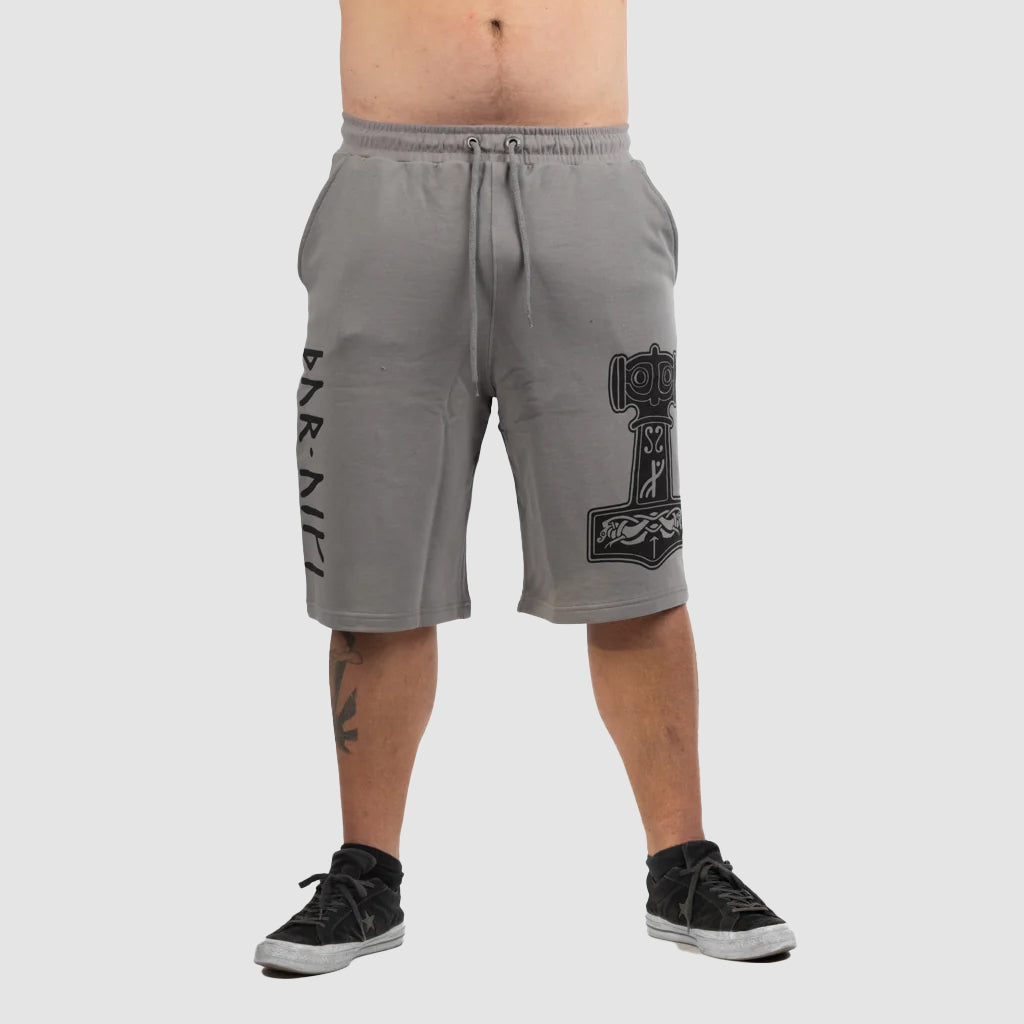 Premium Sweatshorts, Thor, Grey