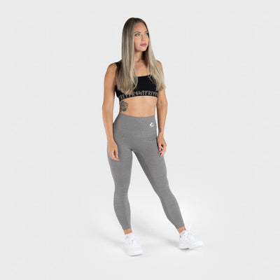 Seat Design Leggings, Grey