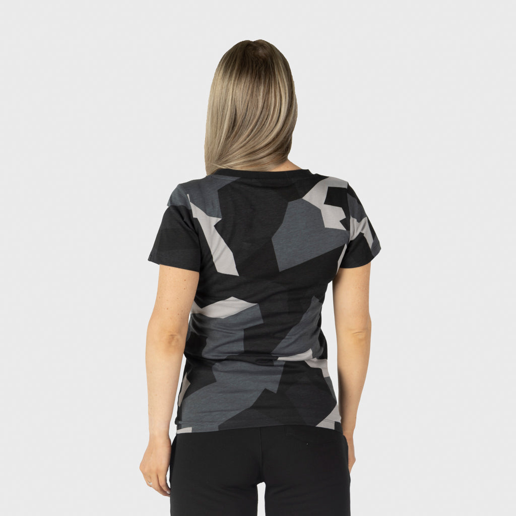 Women's Premium Tee, Grimfrost, M90 Grey Camo