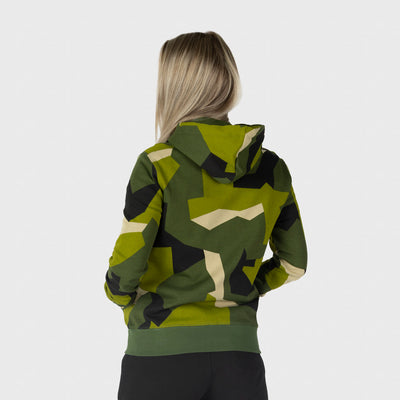 Women's Premium Zoodie, Grimfrost, M90 Green Camo