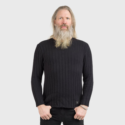 Pullover, Merino Wool, Black