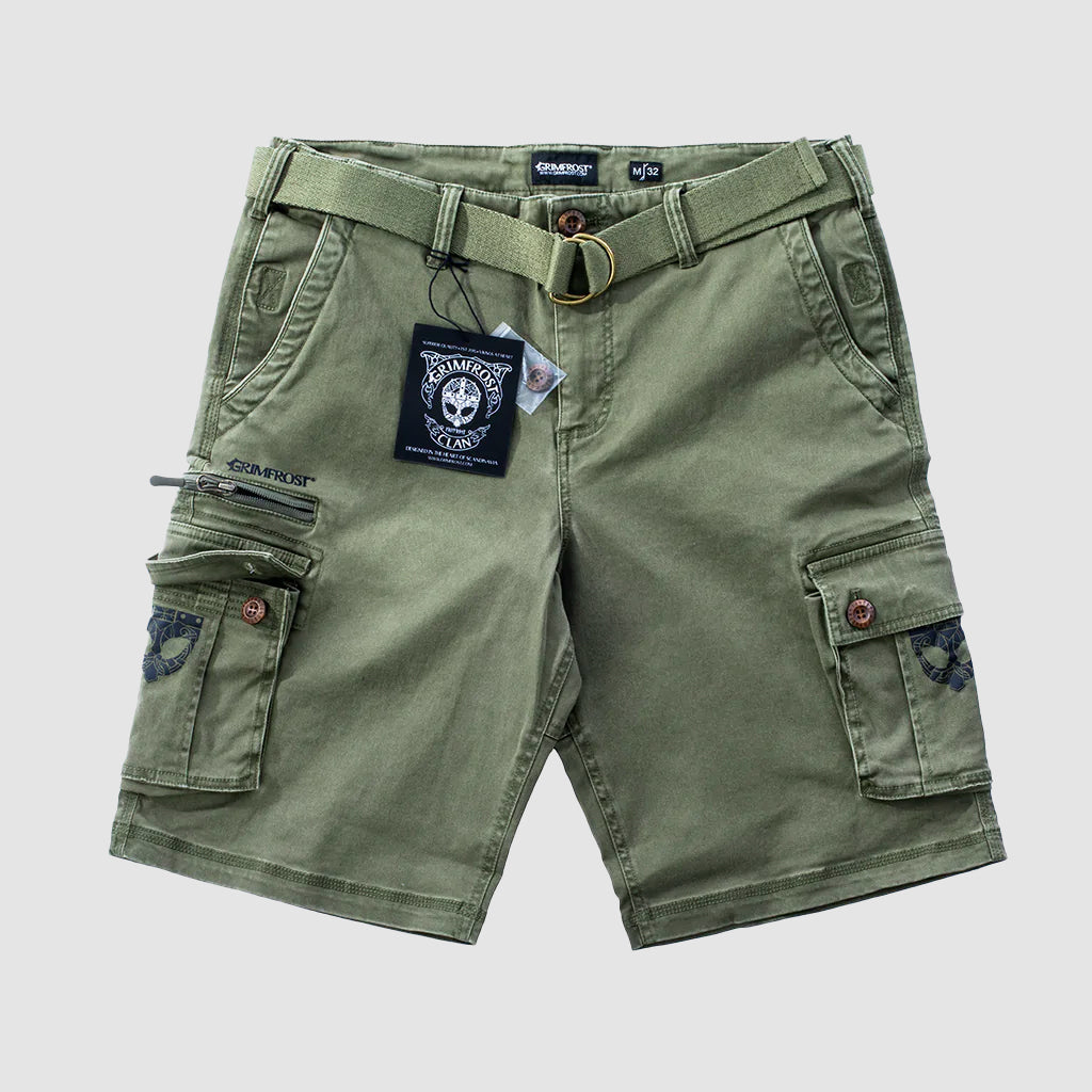 Grimfrost's Cargo Shorts, Green