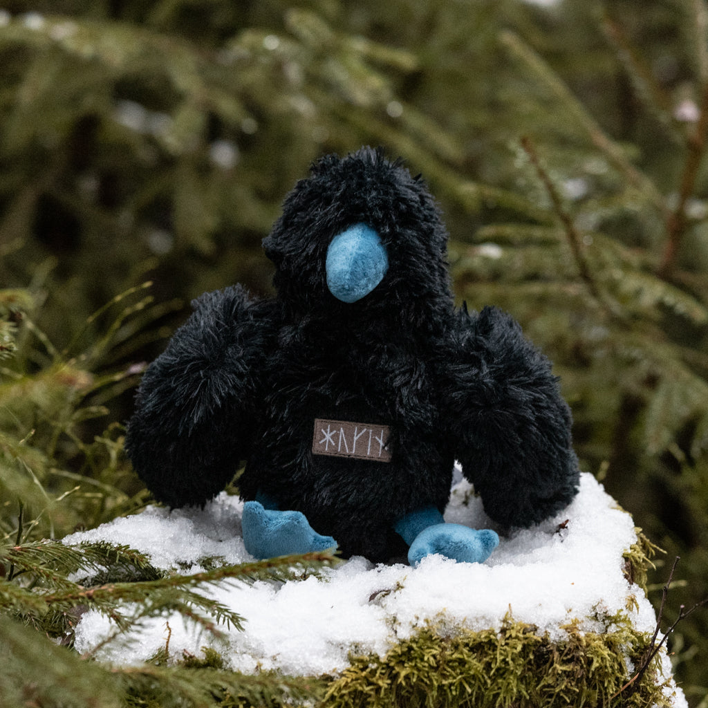 Grimfrost's Plushie, Huginn