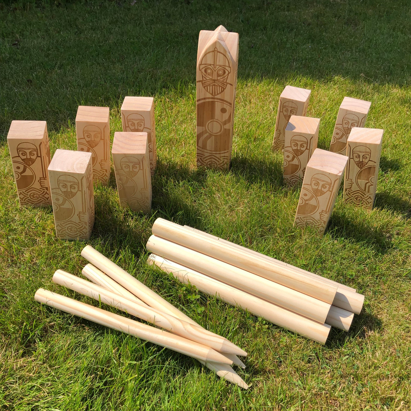 Premium Kubb Game