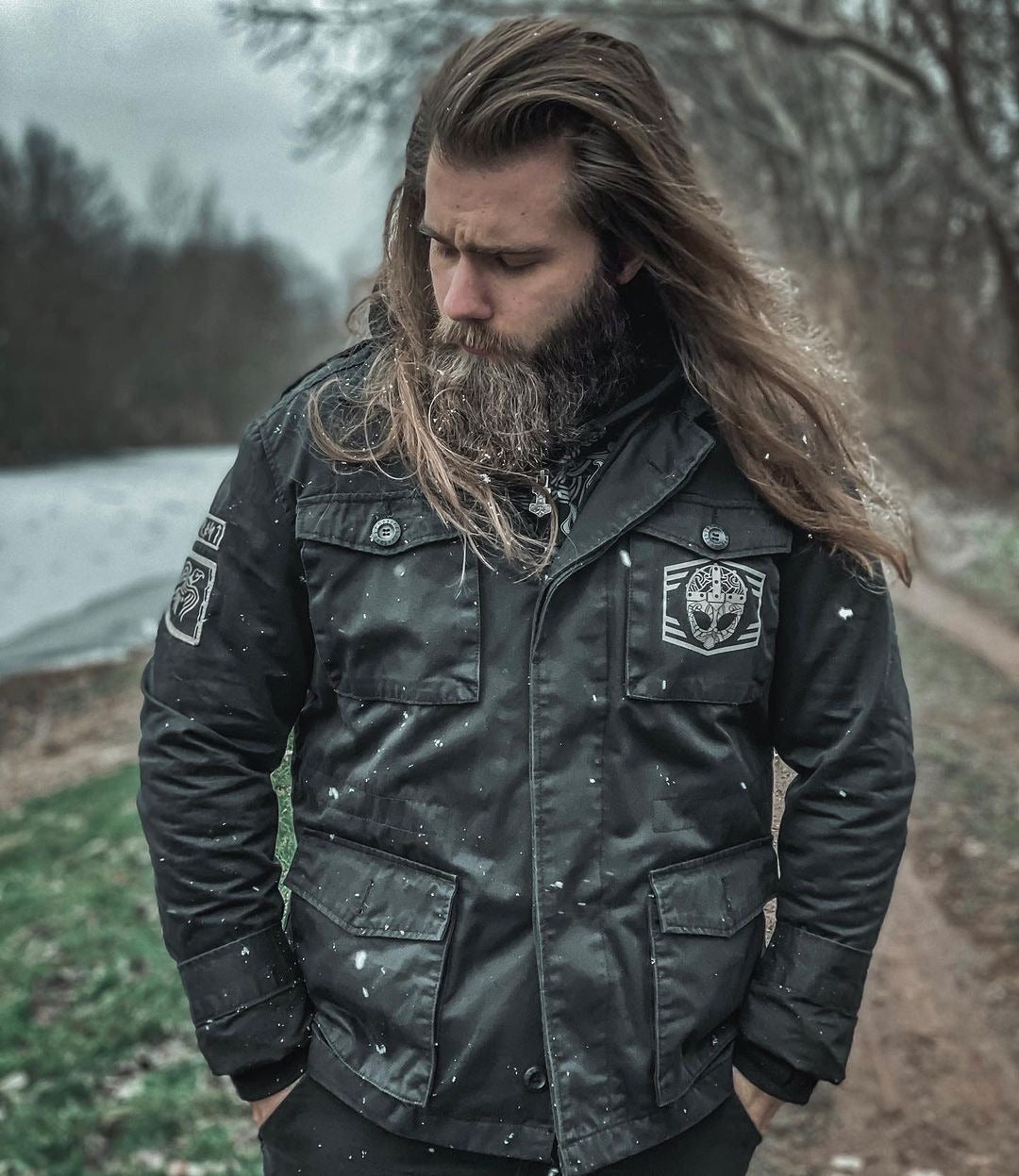 Grimfrost's Field Jacket, Black