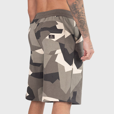 Premium Sweatshorts, Berserker, M90 Brown Camo